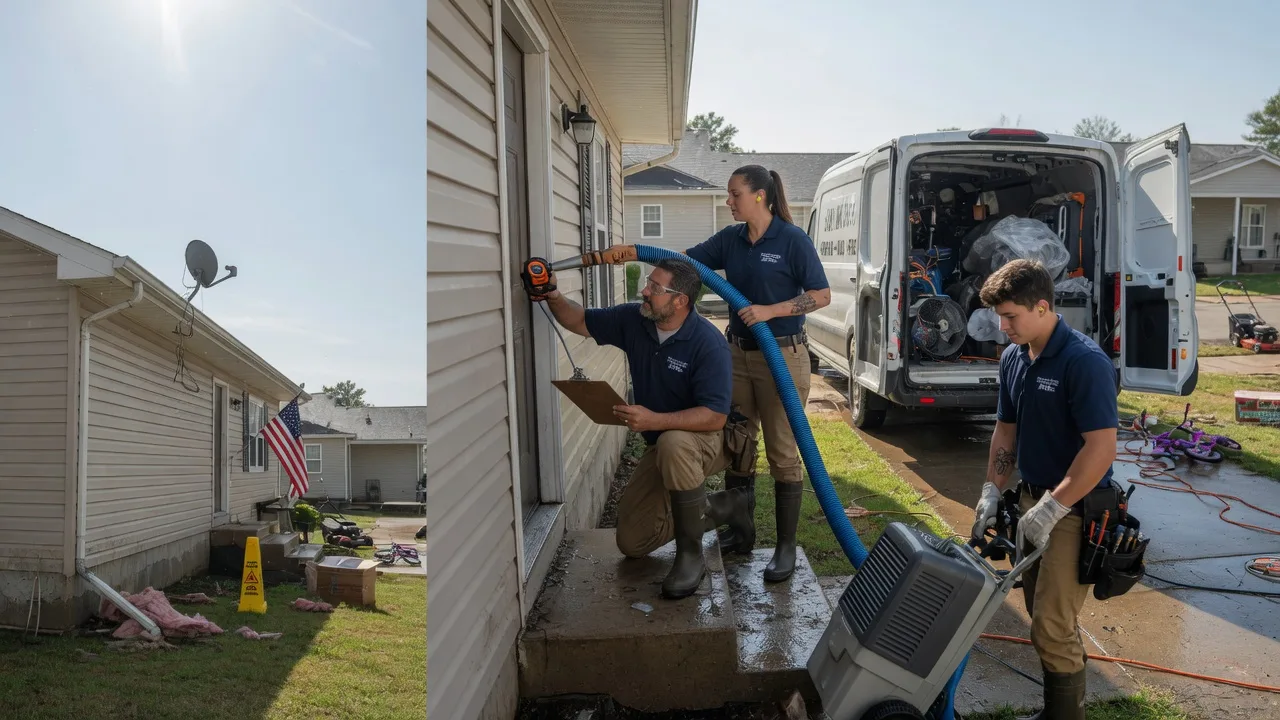 Ceiling Water Damage Restoration in Newport News, VA near me
